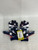 Used Battle Sports BATTLE FOOTBALL GLOVES FB Gloves White/Red/Navy XL 11871-S000028319 View 1