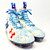 Used Under Armour SPOTLIGHT LUX MC 2 TX HEAT Adult FB Cleats White/Royal/Red Senior 8.5 11805-S000076769 View 2
