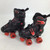 Used RollerDerby FALCON QUAD ADJ YTH12-2 SKATES Junior Rec Fitness Skates Black Adjustable 11752-S000075199 View 1