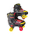 Used QUAD SKATES ADJ 35-38 3-6 Junior Roller Quad Skates Black Adjustable 11617-S000342249 View 2