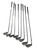 Used Echelon XK8 Mens Iron Set RH 3I-PW 11932-S000169579 View 1