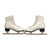 Used CCM CLASSIC FIGURE WomensFigure Skate White Senior 7 11816-S000285129 View 4