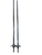 Used Goode G MAX Mens DH Ski Pole Black 115 cm / 46 in 11706-S000372876 View 2