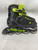Used Rollerblade ADJUSTABLE ROLLERBLADES Senior Roller Quad Skates Black Senior 5 11871-S000028414 View 4