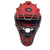Used Mizuno SAMURAI Catchers Helmet w/Mask Red SM 11760-S000089078 View 1