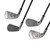 Used Top Flite TI-MATRIX Mens Set RH Black 7 Piece 11406-S000109998 View 3