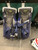 Used Bauer 3X Goalie Leg Pads Senior Navy Blue 33" 11162-S000447817 View 2