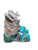 Used Nordica SPEED MACHINE 3 Girls DH Ski Boot Teal 220 MP - J04 - W05 11812-S000166377 View 1
