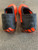 Used Adidas LAX Cleats Mens Orange Senior 8.5 11614-S000232538 View 2