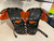 Used Schutt MID FLEX 3.0 FB Shoulder Pads Black LG 11790-S000056520 View 1