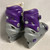 Used DBX ADJ 12-2 Girls Softboot Skate Purple And Silver Adjustable 11855-S000200382 View 4