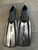 Used Aqua Lung CARAVELLE Underwater Fins Grey M/L 11614-S000232659 View 2