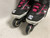 Used Rollerblade SPITFIRE XT G 2-5 Junior Rec Fitness Skates Pink Adjustable 11855-S000200468 View 3