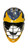 Warrior, TII, Lacrosse, Helmet, Navy, Blue, And, Yellow, MD View 1