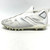 Used Adidas FREAK SPARK Jr FB Cleats White Junior 05 11805-S000077420 View 1