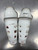 Used CCM 06 Junior Shin Guards White 10" 10558-S000249468 View 1