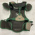 Used Mizuno SAMURAI 15” Catchers Chest Protector Black And Green Adult 11855-S000200477 View 2