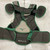 Used Mizuno SAMURAI 16” Catchers Chest Protector Black And Green Adult 11855-S000200478 View 2
