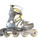 Used K2 RAIDER ADJ 4-8 Junior Rec Fitness Skates Black Adjustable 11860-S000305776 View 2