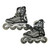 Used Rollerblade CROSSFIRE 90 MX Senior Rec Fitness Skates Black Senior 9 11362-S000166884 View 2
