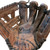 Used Rawlings PLAYER PREFERED GLOVE BB/SB Glove RH Throw Brown 11" 11938-S000369160 View 3