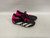 Used Adidas Soccer Cleats Black And Pink Junior 04.5 11895-S000024993 View 1