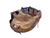 Used Wilson A800 BB/SB First Base LH Throw Brown 12 1/2" 11523-S000168015 View 1