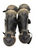 Used All Star Advanced Series Top Gear LGADV912 Junior Baseball Catchers Leg Guards Black Age 9-12 11731-S000161534 View 1