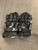 Used STX CELL 6 Lacrosse Gloves Mens Black SM 11162-S000448395 View 1