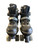 Used Power Superb Quad Roller Skates Black Junior 06 10299-S000308056 View 1