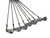 Used Srixon I-506 FORGED Mens Golf Iron Set RH 3I-PW w/ Dynamic Gold S300 Shafts - Standard 11731-S000161672 View 1