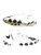 Used Nike TURF BB/SB Cleats White Junior 04.5 11860-S000306007 View 1
