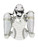 Used All Star HEIRESS CATCHERS SET Catchers Helmet w/Mask White LG 11747-S000276673 View 1
