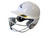 Used Easton ALPHA Batting Helmet w/Mask White L/XL 11450-S000517227 View 1