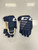 Used CCM T4R Junior Gloves Navy Blue 11" 11860-S000306051 View 1