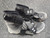 Used Under Armour UAF Football Cleats Black And White Senior 8 11849-S000038066 View 1