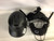 Used Mizuno UMPIRE SKULL CAP/MASK Umpire Accessories Black 11900-S000021045 View 1