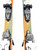 Used Volkl RACETIGER Boys DH Ski/Binding Orange 120 cm 11860-S000306066 View 3