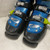 Used Nordica FIREARROW TEAM 3 Boys DH Ski Boot Black And Carolina Blue 235 MP - J05.5 - W06.5 11855-S000200856 View 3