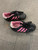 Used Adidas Soccer Cleats Black And Pink Youth 11.5 11614-S000233262 View 1