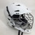 Used Warrior 2018 EVO YOUTH OSFM HELMET Lacrosse Helmet White One Size 11752-S000075731 View 1