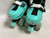 Used LENEXA Junior Roller Quad Skates Teal Adjustable 11855-S000200895 View 3