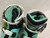 Used LENEXA Junior Roller Quad Skates Teal Adjustable 11855-S000200895 View 2