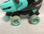 Used LENEXA Junior Roller Quad Skates Teal Adjustable 11855-S000200895 View 5