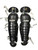 Used All Star SOFTBALL 9-12 Catchers Leg Guards Black Intermed 11885-S000198225 View 1