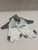Used Battle Sports ADT DOOMSPEED FB Gloves White Senior 11490-S000270605 View 1