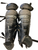 Used Easton BLACK SHIN GUARDS Catchers Leg Guards Black Adult 11884-S000061304 View 2