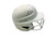 Used Rawlings RAWLINGS WHT W/ MASK Batting Helmet w/Mask White M/L 11347-S000266065 View 4