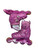 Used RollerDerby JUNIOR SKATES Junior Rec Fitness Skates Purple Junior 01 11885-S000198269 View 1