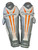 Used Easton M5 Senior Shin Guards White 15" 11856-S000027468 View 1